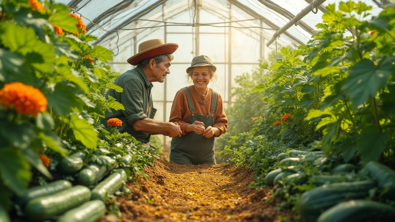 Что любят огурцы по соседству