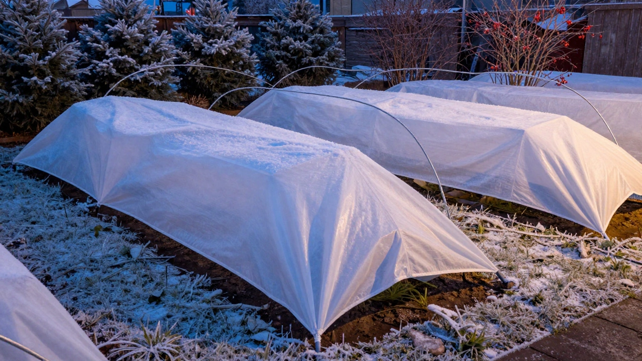 Сколько градусов мороза выдерживает спанбонд: таблица по плотности и советы по укрытию растений