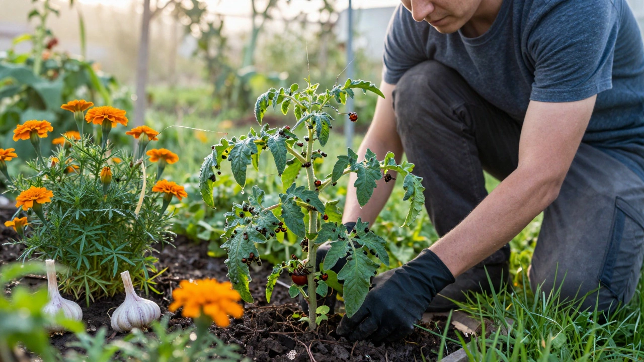 Что мы можем сделать для защиты растений от вредителей в саду?