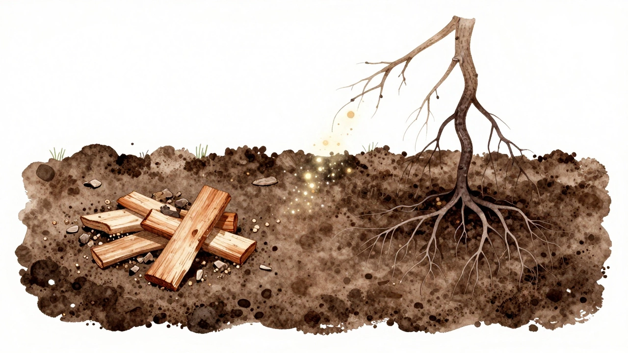 Осенью в почву вносят золу и компост для восстановления калия — профилактика дефицита.