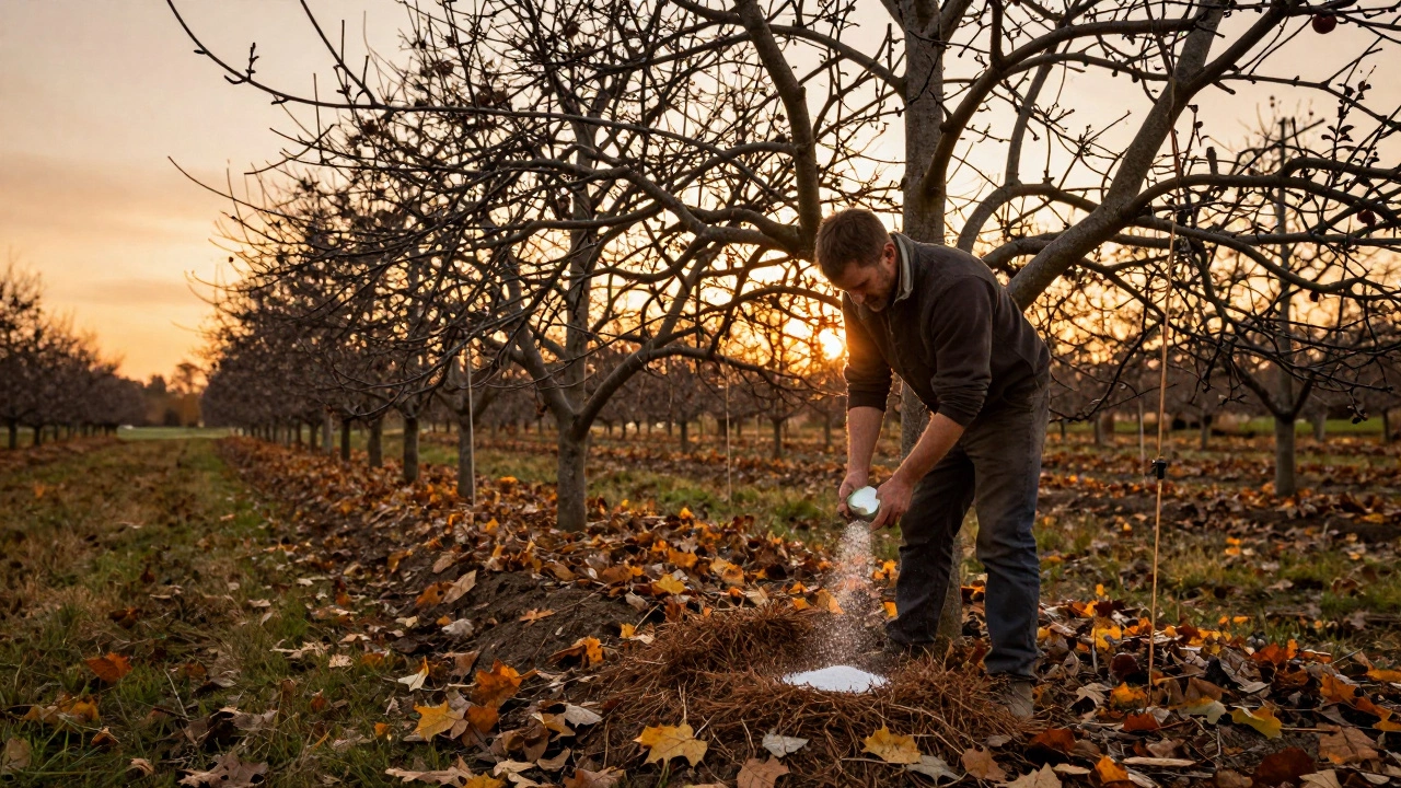 Какие удобрения надо вносить осенью под деревья?
