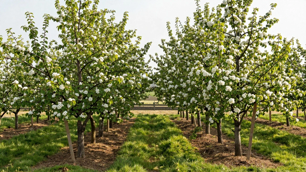 На каком расстоянии сажать груши и сливы: правила посадки для хорошего урожая