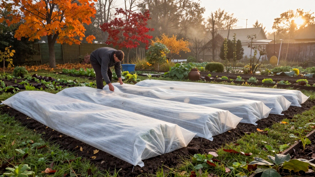 Чем накрыть грядки на зиму: лучшие материалы и способы защиты растений